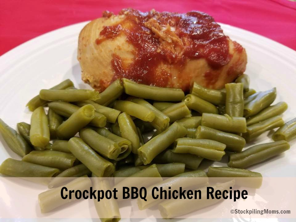 Crockpot BBQ Chicken Recipe