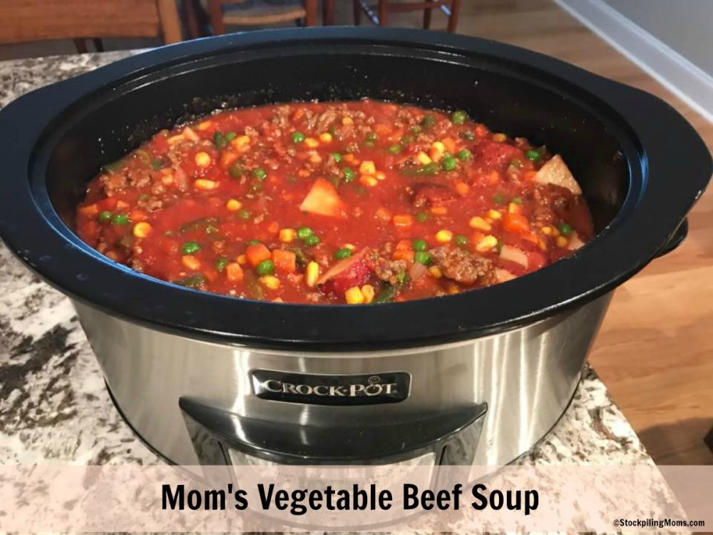 Mom’s Vegetable Beef Soup