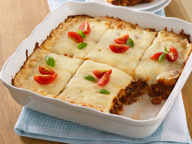 Lasagna Squares Freezer Cooking Meal