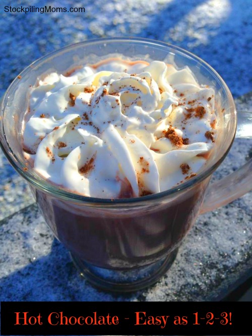 Hot Chocolate – Easy as 1-2-3!