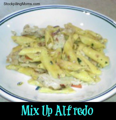 Mix Up Chicken Alfredo