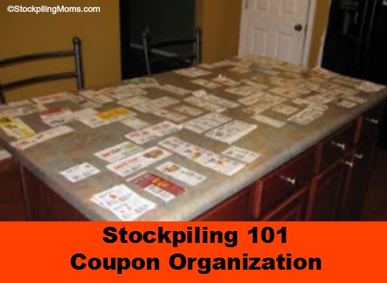 Stockpiling 101 – Coupon Organization