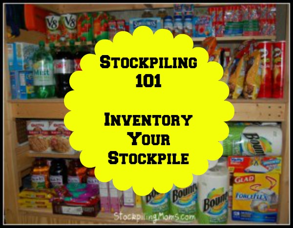 Stockpiling 101 – Inventory Your Stockpile