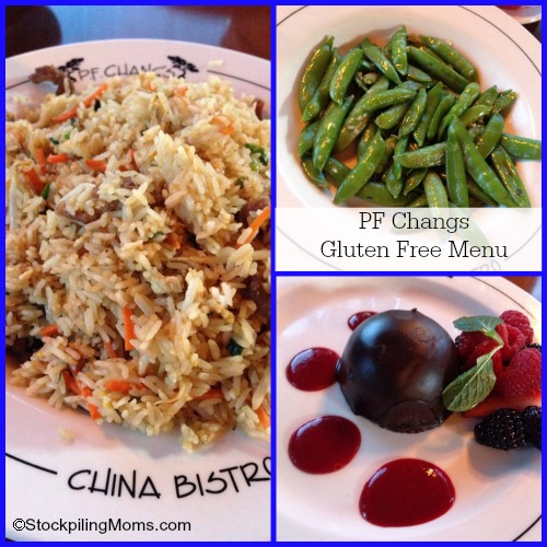 Gluten Free Menu at PF Changs