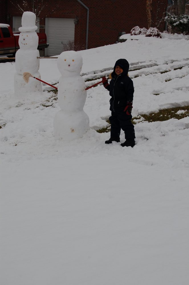 Snow Day Fun – Build A Snowman
