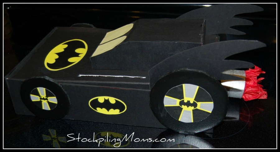 How To Make a Batman Valentine Exchange Box - STOCKPILING MOMS™