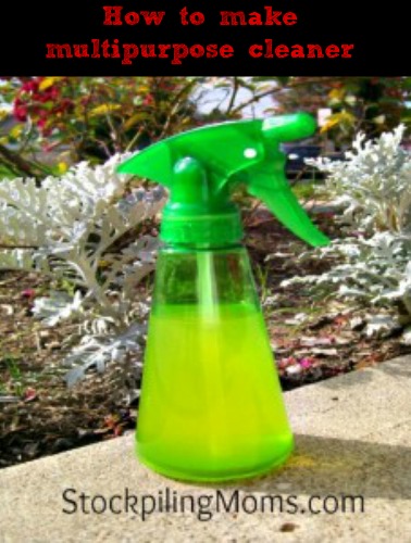 How to make multipurpose cleaner