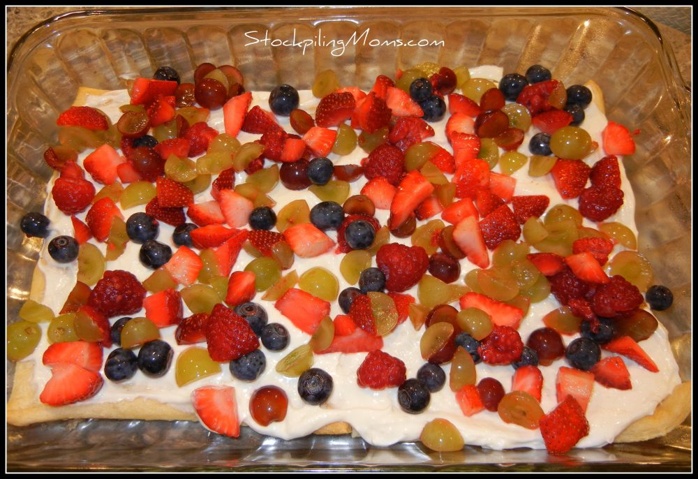 Dessert Fruit Pizza