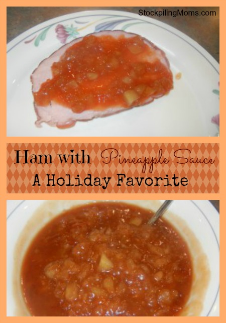 Ham with Pineapple Sauce
