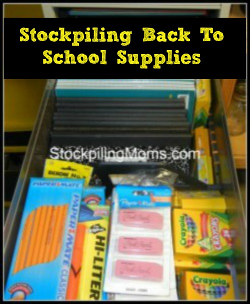 Back To School Stockpile