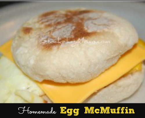 Homemade Egg McMuffin