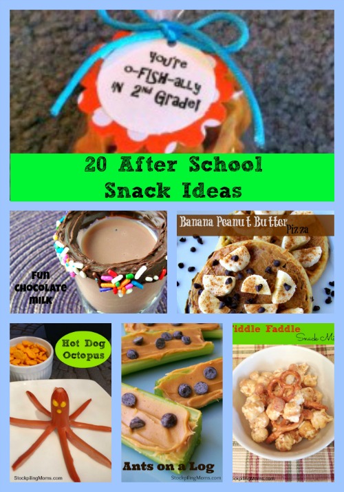 20 After School Snack Ideas