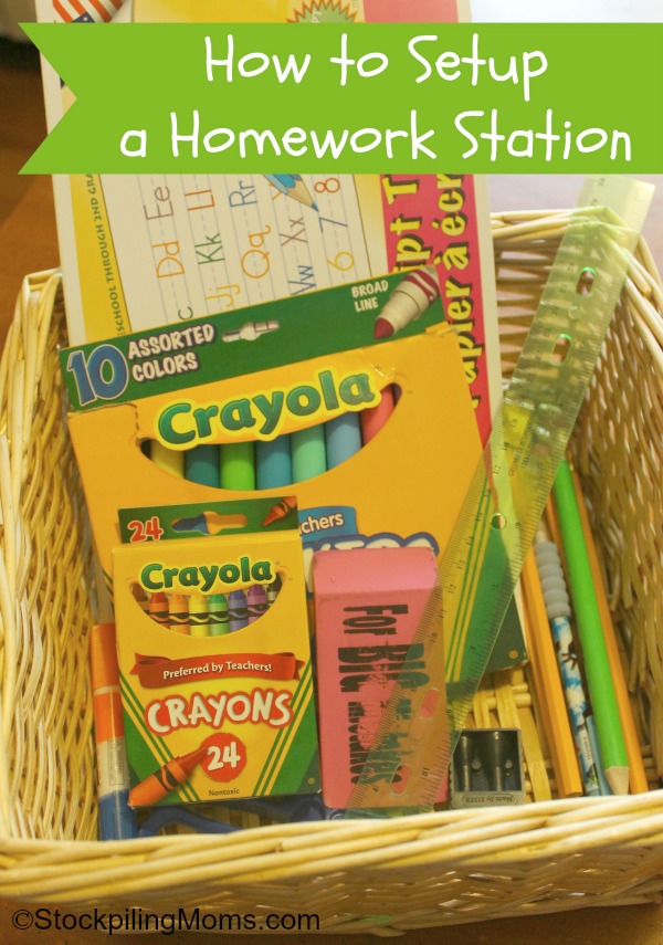 Creating a homework station