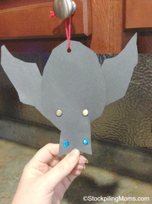 Paper Hanging Bat