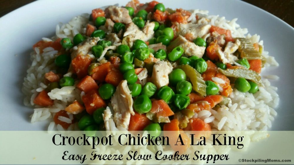 Crockpot Chicken A La King