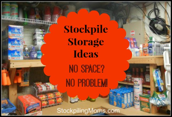 Stockpiling with Little Storage