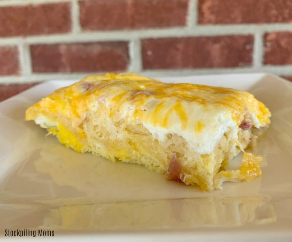 Ham and Cheese Breakfast Casserole