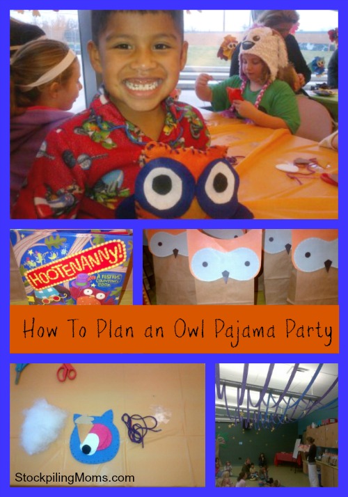 How To Plan an Owl Pajama Party