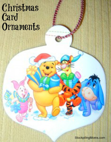 Christmas Card Ornaments