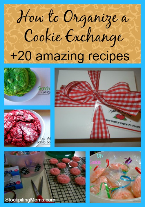 How to organize a cookie exchange