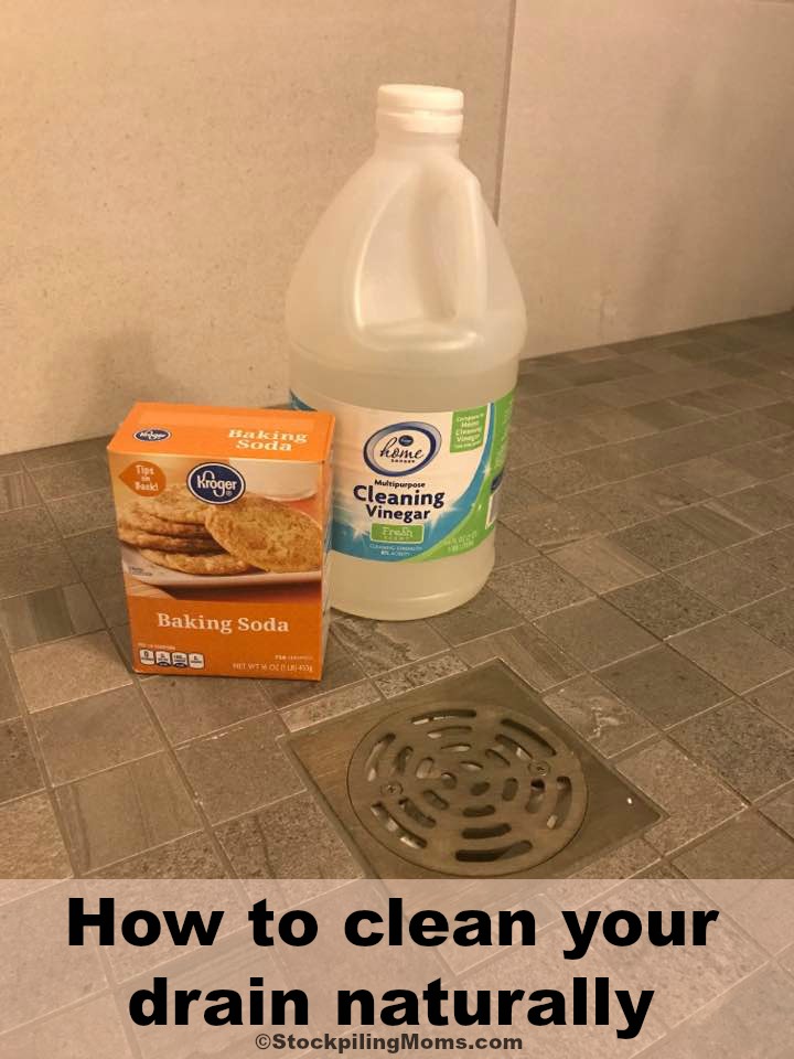 How to clean your drain naturally