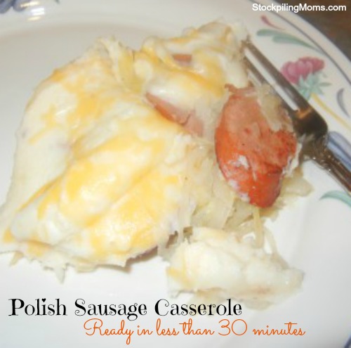 Polish Sausage Casserole