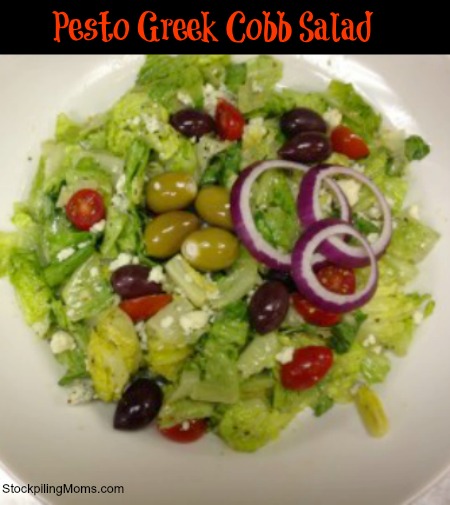 Pesto Greek Cobb Salad