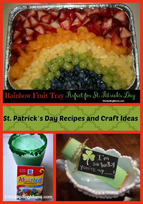 St Patrick’s Day Recipes and Craft Ideas