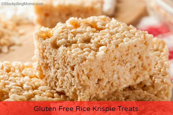 Gluten Free Rice Krispie Treats