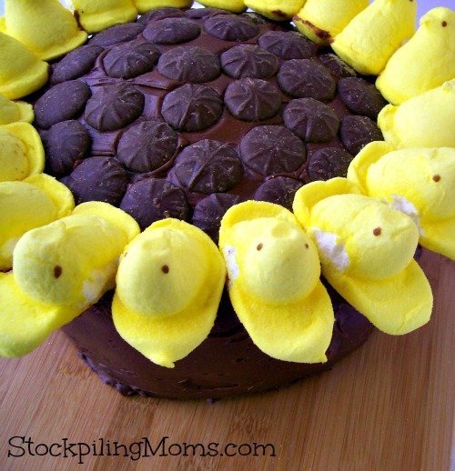 Sunflower Peeps Cake