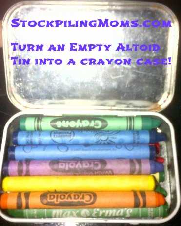 DIY Travel Crayon Case