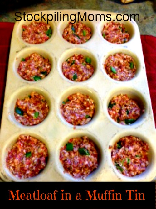 Muffin Tin Meatloaf - Gift of Hospitality