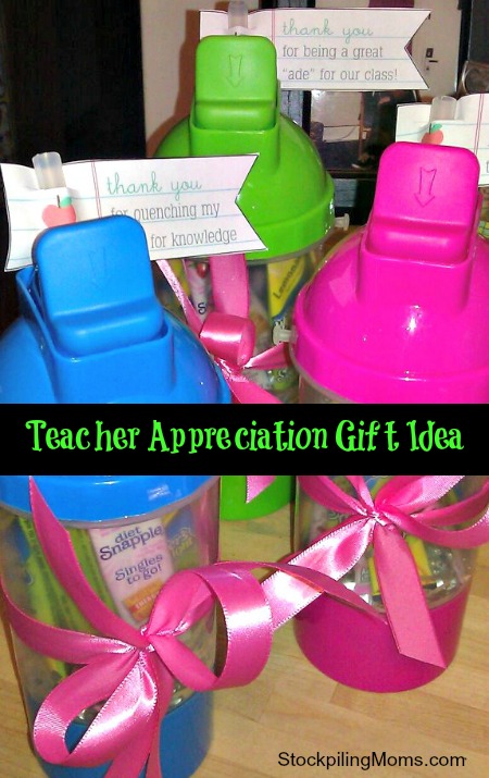 Inexpensive Teacher Appreciation Gift Idea