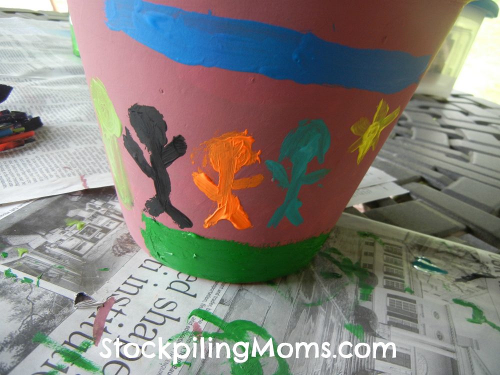 Handprint Terra Cotta Planter – Perfect Mother’s Day Gift