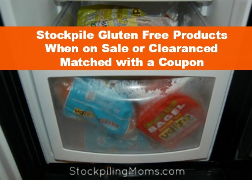 Stockpile Gluten Free Products When On Sale