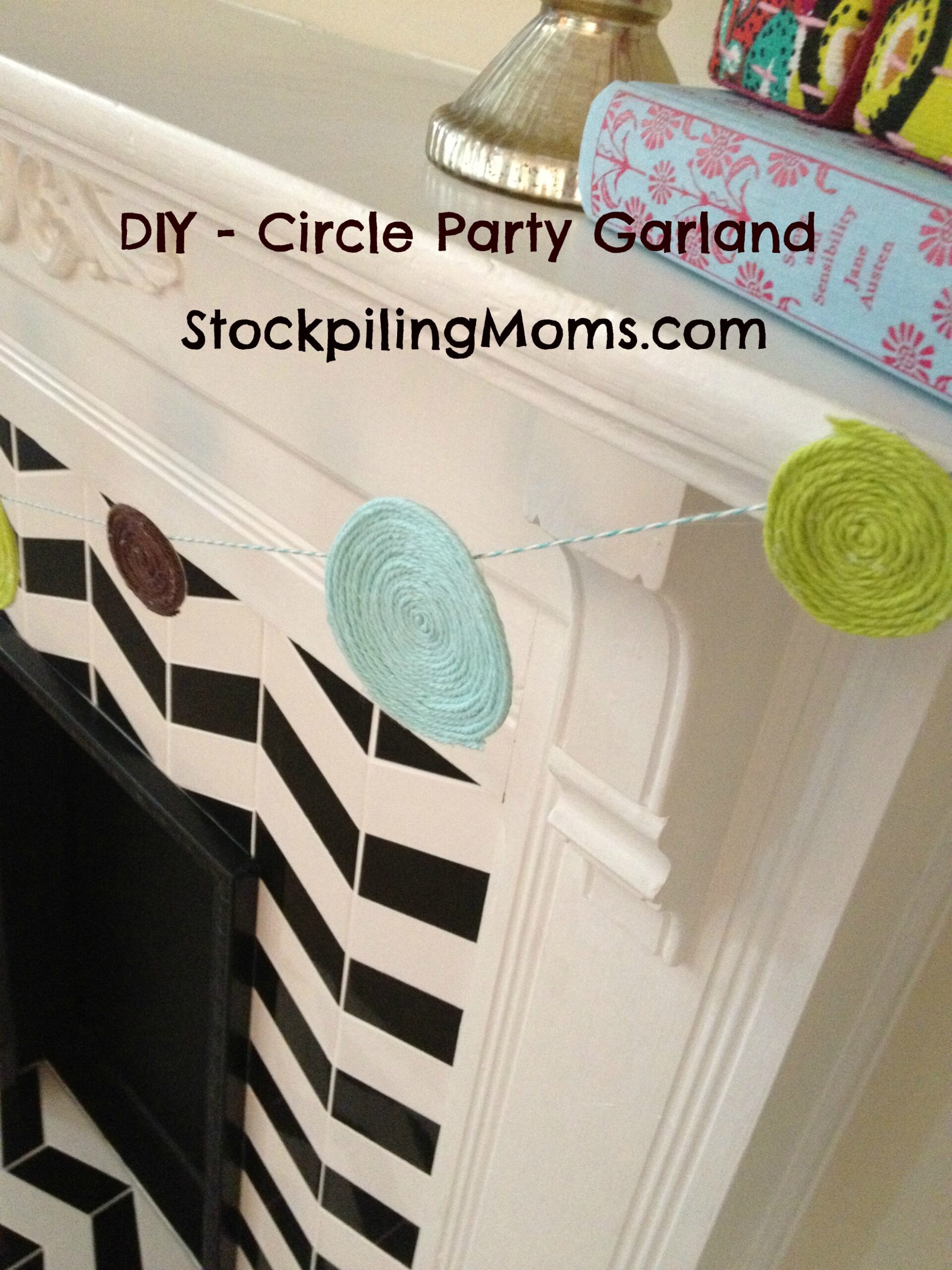 DIY Circle Party Garland