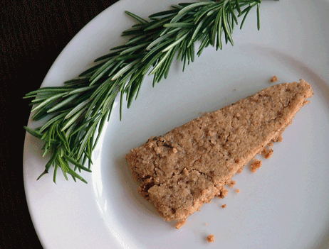 Gluten Free Rosemary Shortbread