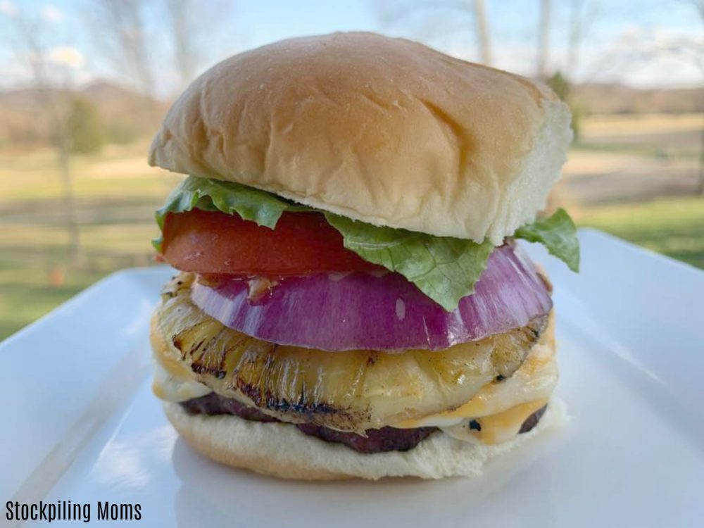 Maui Burger – Luau Food