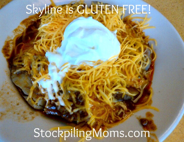 Skyline Chili is Gluten Free