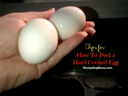 How-To Peel a Hard Cooked Egg