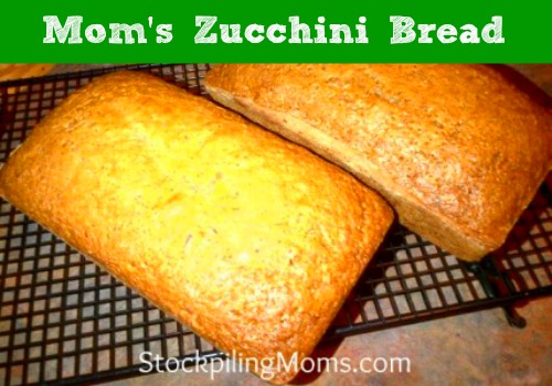 Mom’s Zucchini Bread