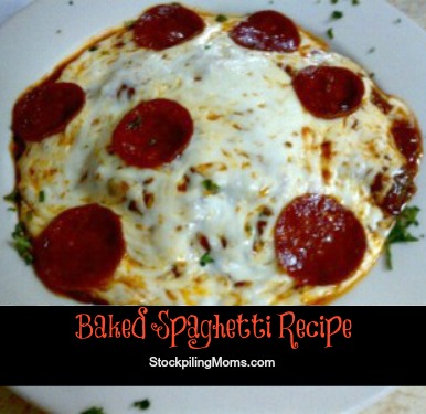 Baked Spaghetti Recipe