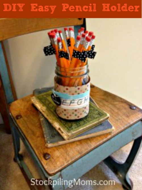 DIY Pencil Holder