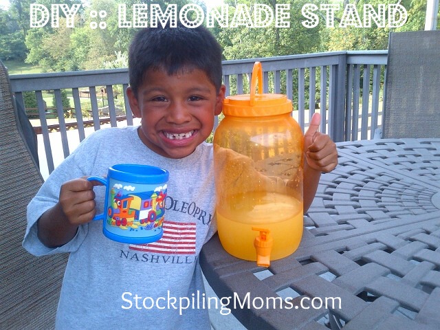 DIY Lemonade Stand