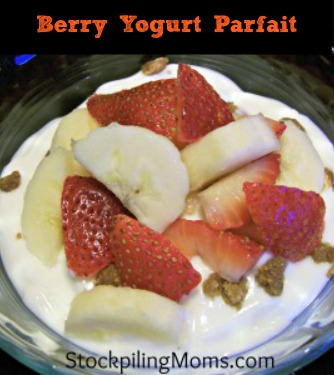 Berry Yogurt Parfait – Healthy and Sugar Free Recipe