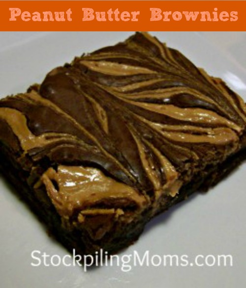 Peanut Butter Brownies