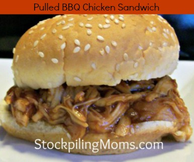 Pulled BBQ Chicken Sandwich