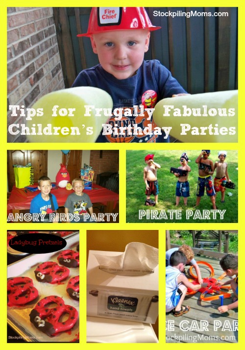 Tips for Frugally Fabulous Children’s Birthday Parties