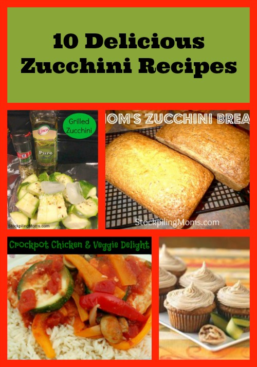 10 Delicious Zucchini Recipes