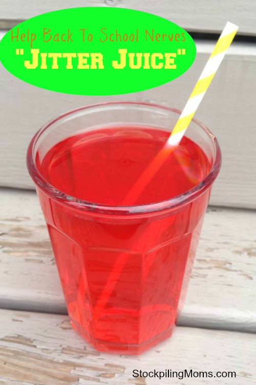 Jitter Juice – Helps Back To School Nerves